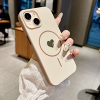 Étui de téléphone magnétique ultra-fin de luxe noir transparent au design élégant pour iPhone 11 Pro Pro Max 13 Pro Max