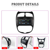 Radio Mobil Multimedia Video Player Linux 7 Inch Wireless CarPlay Android Auto untuk PEUGEOT 206 /206CC / 206SW (2000-2008) Layar
