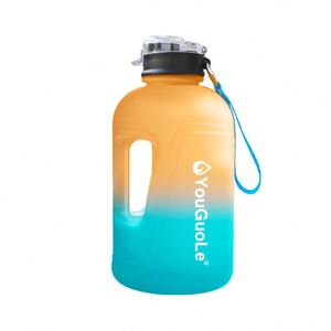 2.2L Half Gallon <b>Motivational</b> Custom Logo Gym Jug Sustainable <b>Bottle</b> Portable Reusable <b>Water</b> <b>Bottles</b> for Fitness - Product Image 2