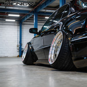 JZCNCW Juego de 3 Ruedas Personalizadas de 5x112mm 5x114.3mm 5x120mm con Borde Profundo, Ruedas Forjadas para W211 FK2 FK8 FL5 GXPA16 GZEA14 AP1 AP2 - Product Image 2