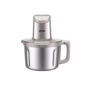 Supor-molinillo de carne eléctrico de 4L, procesador de alimentos multifuncional de una sola hoja de acero inoxidable para uso doméstico - Product Image 1