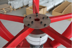 ระบบกังหันลมแนวตั้ง YXD-1200 YXD-RV 1200 สำหรับไฟถนน LED - Product Image 3