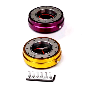 Adaptateur de moyeu de <span class=keywords><strong>volant</strong></span> de course universel en alliage d'aluminium de 70 mm avec verrouillage de sécurité - Product Image 4