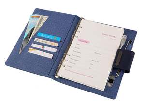 Agenda 2025 de Cuero Personalizada de Lujo con Tapa Dura, Planificador Semanal y Mensual, Banco de Energía con Logotipo LED Magnético para Regalo - Product Image 6