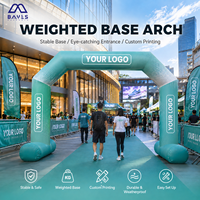 Arche Gonflable avec Souffleur Impression Personnalisée Porte Promotionnelle pour Événements Festivals Affichages de Marque