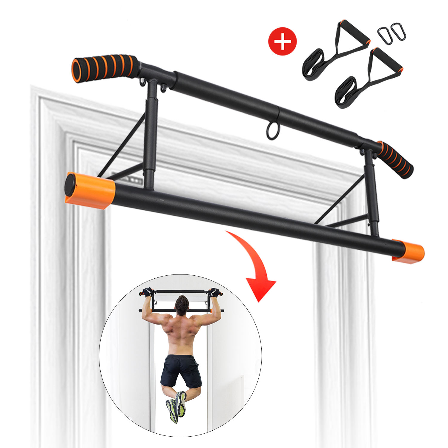 Door Gym Set Versatile Fitness Equipment for Home Travel