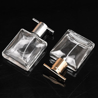 Flacon de parfum 30ml 80ml Unique Personnalisé Vaporisateur Luxe Flacon de parfum en verre vide avec boîte personnalisée