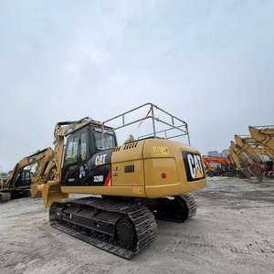 Excavadora de cadenas 320D de segunda mano con buena calidad y pocas horas de trabajo en venta - Product Image 6