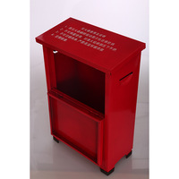 Armoire pour extincteur 4kg 6kg, armoire rouge portable pour poudre sèche, bureau, maison