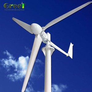 1000W 2000W tuabin gió ngang 3000W 5000W hệ thống phát điện gió với cối xay gió dài - Product Image 6