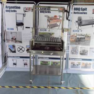 Parrilla <span class=keywords><strong>Argentina</strong></span> <span class=keywords><strong>de</strong></span> Alta Temperatura con Altura Ajustable para Acampar y Asar al Aire Libre - Product Image 2