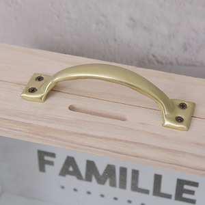 Hucha de Madera Transparente con Tapa Reutilizable, Gran Capacidad, para Ahorros y Retiros Fáciles, Diseño Portátil - Product Image 3