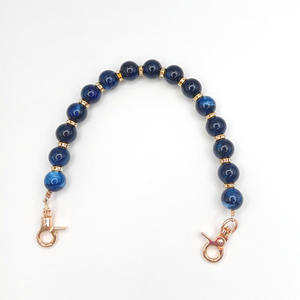 नए प्लास्टिक/राल एब्स रंगीन पत्थर के बीड हैंगिंग चेन के सामान हैंडबैग चेन गुंग्झू मॉडल - Product Image 1