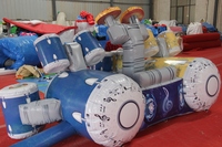 WINSUN jeux interactifs gonflables intéressants Kit de batterie gonflable IPS sports challenge gonflables à vendre