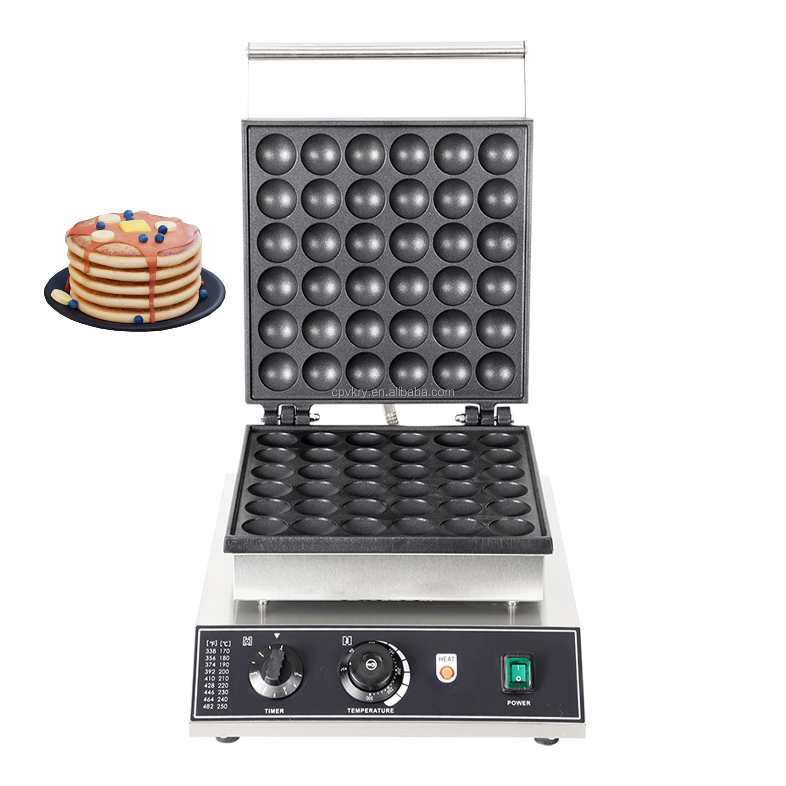 Mini Gaufrier Et Pancake, Crepiere, Machine À CrêPes, Appareil À Pancakes Electrique Chauffante