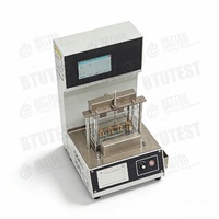Alat Uji Titik Pelunakan Aspal Otomatis Prosesor ARM 32-bit Deteksi Laser Teknologi Kontrol Mikrokomputer GB/T4507 ASTM D36