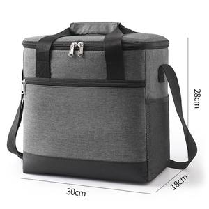 Sac isotherme en tissu Oxford très vendu, sac à bento pour trajets domicile-travail, sac à déjeuner épais et isotherme à porter à la main - Product Image 5