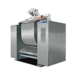 Mezclador de masa comercial de acero inoxidable de 600kg, máquina mezcladora de masa para galletas