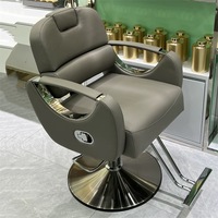 Haute qualité réglable Direct Commercial meubles maquillage cuir beauté coiffure coiffure coupe de cheveux Salon de coiffure chaise de barbier
