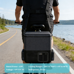 Zaino Frigorifero Elettrico Portatile JDA 18L per Campeggio, Escursionismo, Camper e <span class=keywords><strong>Roulotte</strong></span> - Product Image 6