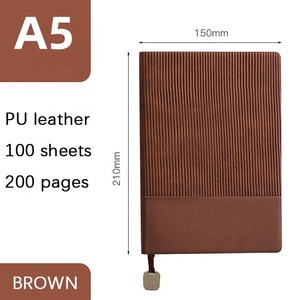 Khuyến mại A5 máy tính xách tay Bộ Quà tặng màu sắc-in Tạp Chí cá nhân với bìa da bìa cứng và xoắn ốc RÀNG BUỘC - Product Image 2