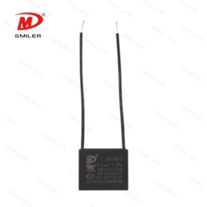 ตัวเก็บประจุ CBB61 450v 3uf สำหรับพัดลม พร้อมสายไฟ - Product Image 3