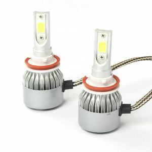 หลอดไฟหน้า LED กำลังสูง 36W 8000LM 6000K HB3 HB4 880 H11 H7 H13 9005 9006 ชิป C6 - Product Image 1
