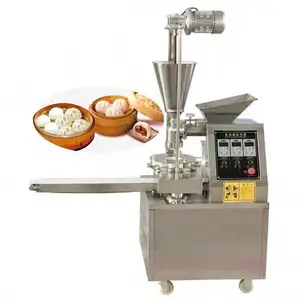 Alta capacidad India Dumpling automático Momo Samoussa que hace la máquina Samosa precio de la máquina plegable