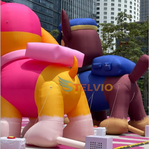 Paw Dog tuần tra mô hình tùy chỉnh <span class=keywords><strong>Inflatable</strong></span> phim hoạt hình động vật linh vật hài hước con chó phim hoạt hình cô gái mô hình cho trang trí ngoài trời - Product Image 2