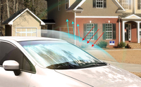 Pare-soleil rétractable anti-UV pour pare-brise de voiture, pare-soleil de voiture, pare-soleil de fenêtre avant de voiture