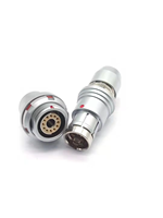 Conector Circular de Alta Calidad ECG FPG FGG Alternativo, Tipo Push-Pull, Hembra, 2p/4p, con Blindaje Metálico