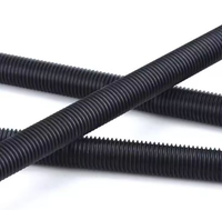 High Tensile Carbon Steel Threaded Rods DIN975 Grade 10.9 Thread Bar ASTM A193 Gr B7 Stud Bolt Zinc Black Finish Metric