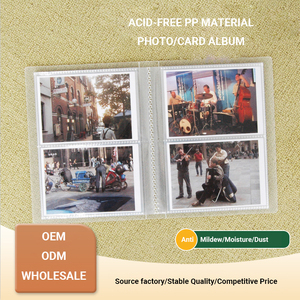 Pages d'<span class=keywords><strong>album</strong></span> <span class=keywords><strong>photo</strong></span> durables de haute qualité en PP sans acide 3"/5"/6"/7" Vente en gros usine - Product Image 2