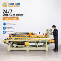 Machine à polir à arc BAOTAO à 6 têtes, moteur 18 kW, surfaces incurvées en granit et marbre, finition automatique des bords haute précision