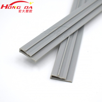 Profil en PVC personnalisé personnalisable polyvalent extrudé en plastique Profil décoré en PVC pour meubles