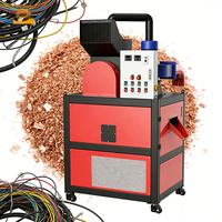 Machine de granulation de câbles pour la séparation du cuivre et du plastique, pour petits câbles/fils usagés et la récupération du cuivre