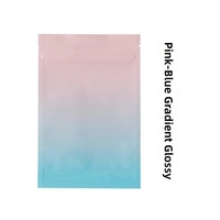 Sac d'emballage Lvyinyin Modèle 1 en aluminium givré, mini pochette plate réutilisable avec fermeture éclair, pour bijoux et cadeaux, idéal pour boîte surprise.