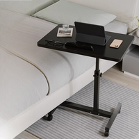 Bureau d'ordinateur portable de haute qualité, table de chevet pliable, table réglable, table multifonctionnelle pour la maison et le bureau