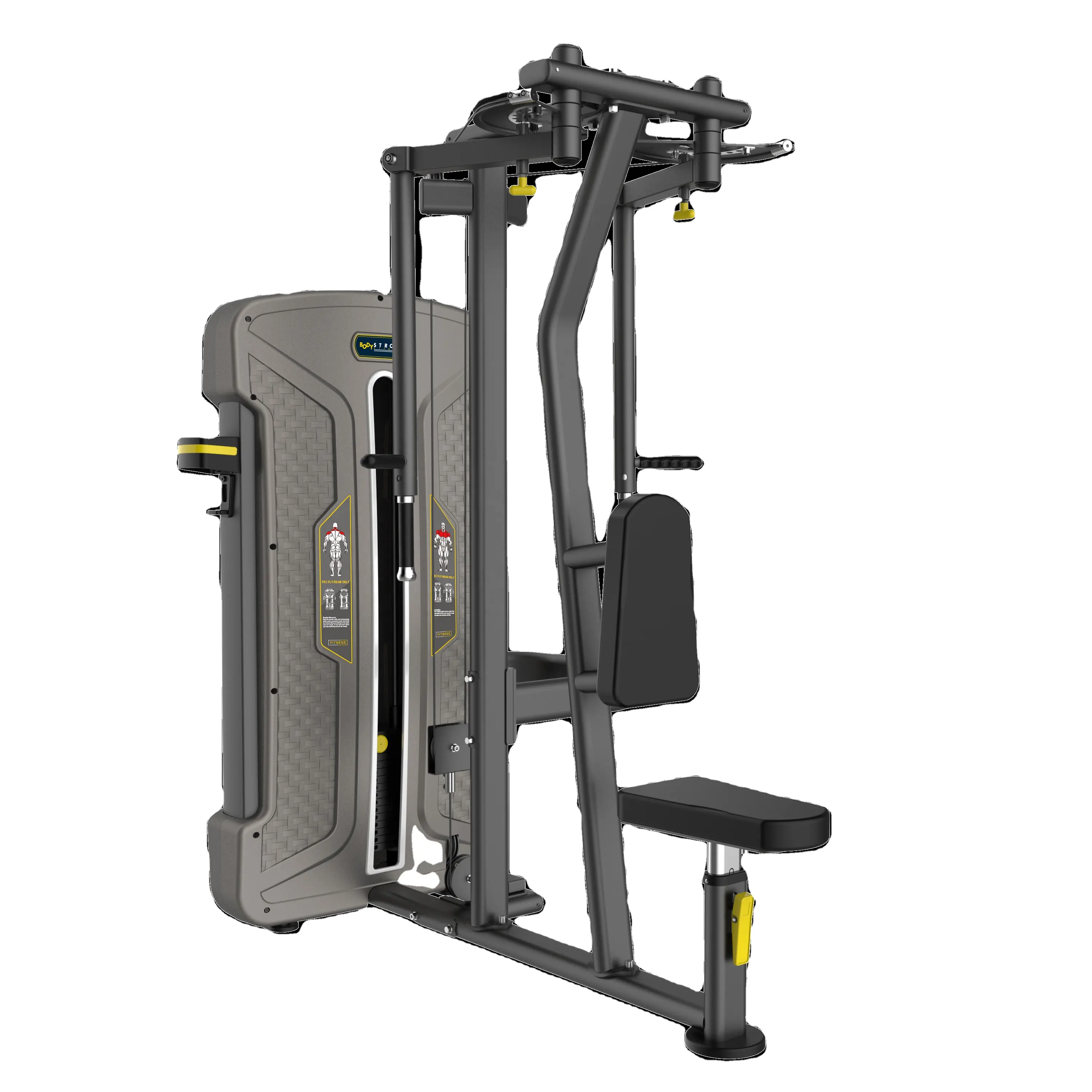 Pec Fly And Delt Machine And Sports Fitness Equipment Gym Device