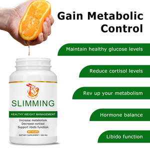 Cápsulas Adelgazantes OEM ODM, 90 Cápsulas Vegetales, 200 Mg, Suplemento Dietético para el Control del Metabolismo, Cápsulas para Reducir el Metabolismo - Product Image 3