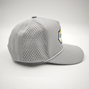 Casquettes de golf sportives imperméables en tissu Dobby, personnalisables avec logo brodé, séchage rapide, 5 panneaux, ajustables – Vente chaude - Product Image 3