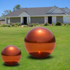 جوهرة البرتقال الفن ديكو الفولاذ المقاوم للصدأ الكرة للمنزل والحديقة ديكور السقف شنقا كرات الحلي & المجالات - Product Image 4