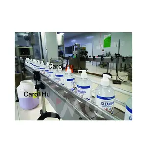 complete small detergent liquid hand sanitizer gel making processing machine