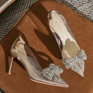 Chaussures à talons hauts élégantes pour femme, chaussures formelles, intemporelles et adaptées aux soirées et mariages. - Product Image 5