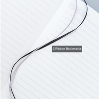 Cahier de notes à bande élastique avec logo personnalisé A5 de haute qualité avec couverture rigide et impression personnalisée