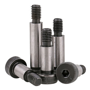 Perno de Hombro de Acero Galvanizado Negro con Cabeza Hexagonal Métrica de Grado 12.9, Fabricado en Fábrica, Venta al Por Mayor - Product Image 3