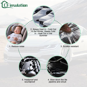 CF <span class=keywords><strong>RUBA</strong></span> Mousse à cellules fermées Feuille de fibre de verre en aluminium auto-adhésive pour réchauffeur silencieux, fourgon, camping-car ou camping-car. - Product Image 6