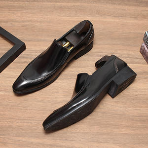 Chaussures habillées en cuir véritable imperméables élégantes pour hommes de haute qualité Antidérapantes Formelles Luxe Affaires Mariage - Product Image 4