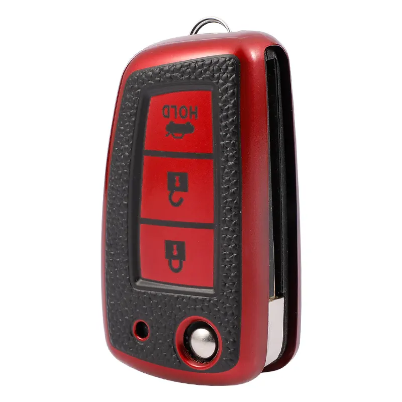 Custodia per chiave auto in TPU di carbonio a 3 pulsanti per Nissan Bluebird Sylphy supporto remoto protettivo moda originale protezione per chiave auto