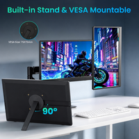 Monitor Portátil Wi-Fi de 15.6 Pulgadas, Ultrafino, IPS FHD 1080P, USB-C, Segunda Pantalla Portátil para Computadora Portátil, Teléfono y Juegos